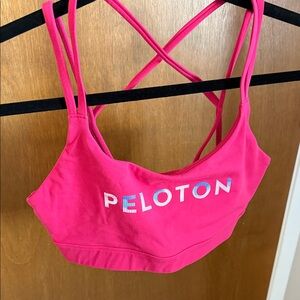 Peloton Vibrant Pink Sports Bra
